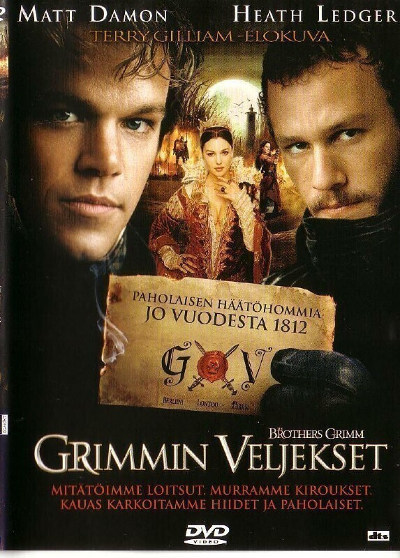 dvd, Grimmin veljekset (Heath Ledger, Matt Damon) [fantasia,