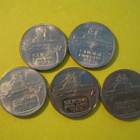 5 kpl 5 markkaa - 1987-1990 - pikkukuva 1