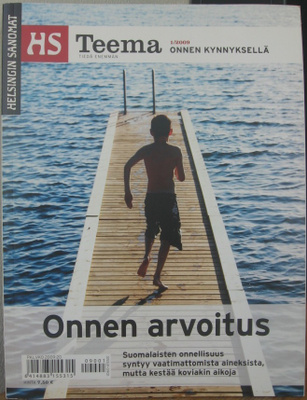 HS Teema 1/2009. Onnen kynnyksellä. 74 s.