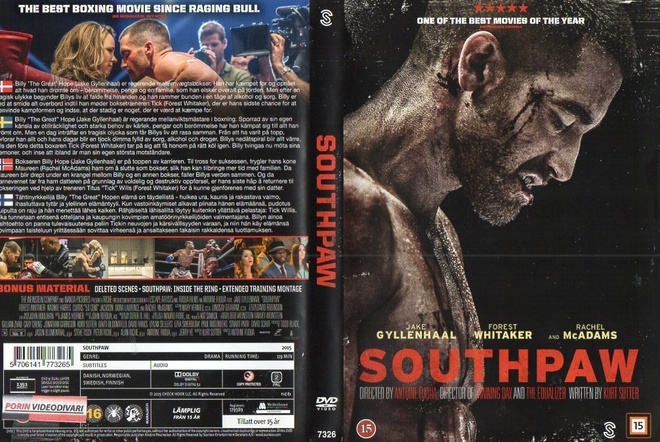 SOUTHPAW	(16 630)	k	-FI-	DVD		jake gyllenhaal	2015