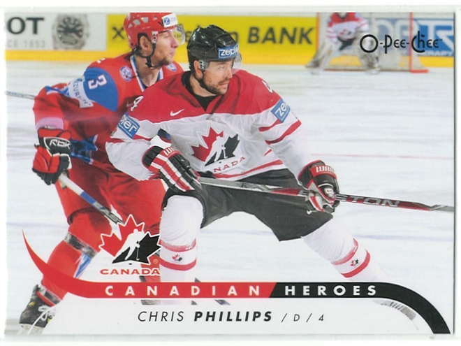 09-10 O-Pee-Chee Canadian Heroes #CB-CP Chris Phillips