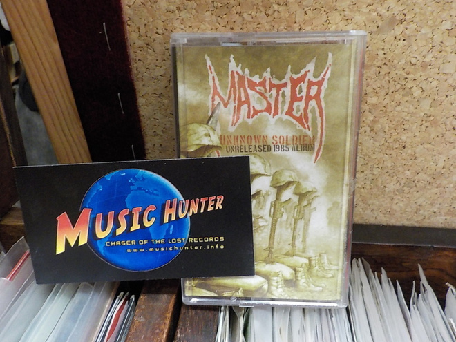 MASTER - UNKNOWN SOLDIER UNRELEASED 85 ALBUM UUSI C-KASETTI