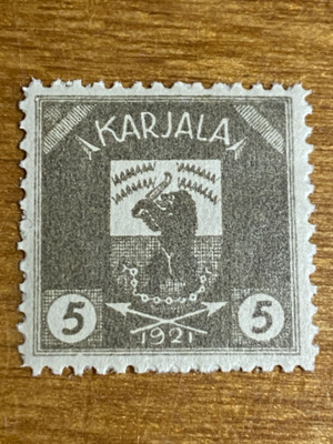KARJALA 1922 5 PENNIÄ**