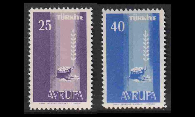 Turkki 1610-1 ** Europa (1958)