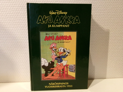 Aku Ankka Näköispainos vuosikerrasta 1953