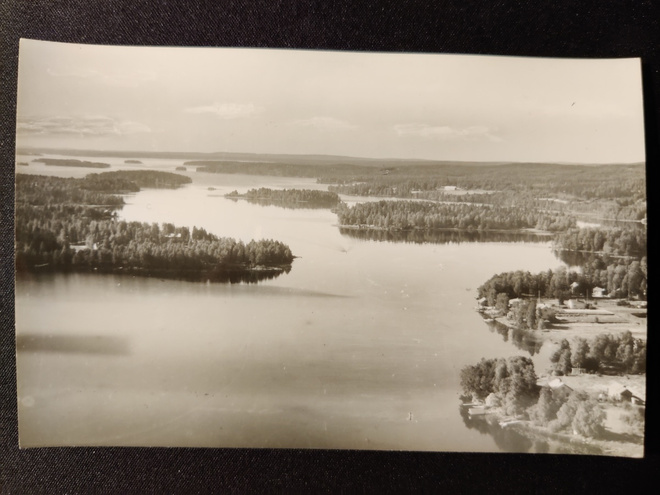 VANHA Postikortti Keuruu 1963 Alkup.Mallikappale Karhumäki
