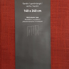 4x uusi verho punainen 140 x 240 cm - pikkukuva 1
