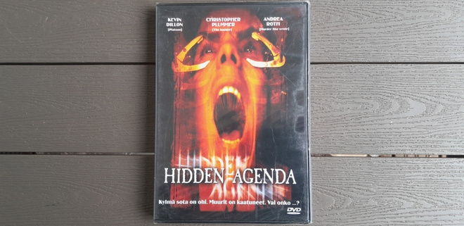 DVD: Hidden Agenda (Kevin Dillon 1998) UUSI