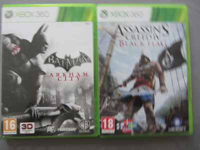 Xbox 360 Batman Arkham City, Assassin's Creediv Blac Flag