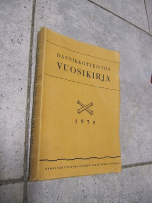 Rannikkotykistön vuosikirja 1938