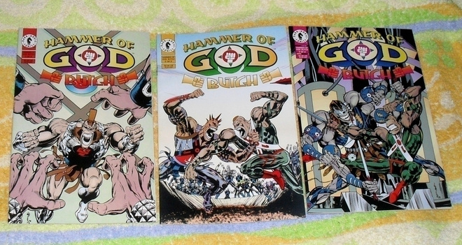 Hammer of God Butch minisarja, kaikki osat #1-3