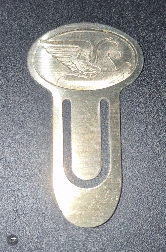 Kirjanmerkki, Mobil Pegasus