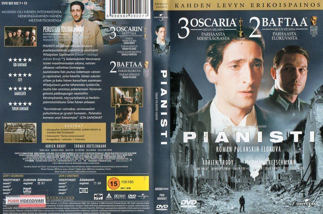 PIANISTI	(18 001)	k	-FI-	DVD	(2)	adrien brody	O:R.Polanski