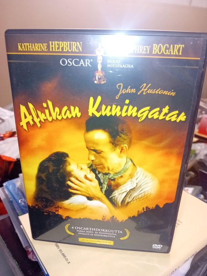 DVD Afrikan kuningatar  ( SIS POSTIKULU  )