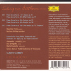 Beethoven - Pianokonsertot 1-5, 3CD - Claudio Abbado - pikkukuva 2