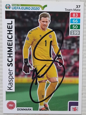 Kasper Schmeichel Tanska signed
