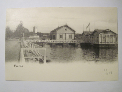 VANHA Postikortti Tammisaari HUIPPUKUNTO ennen-1905