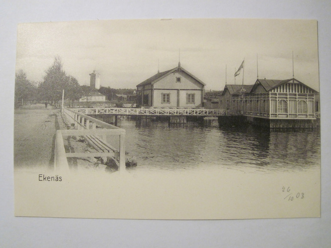 VANHA Postikortti Tammisaari HUIPPUKUNTO ennen-1905