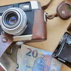 VANHA Kamera Voigtländer Vito CL SIISTI + Salama + Suodatin - pikkukuva 3