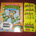 Turtles-tarrakuvia, keräilyalbumi ja 20 avaamatonta pussia! - pikkukuva 2