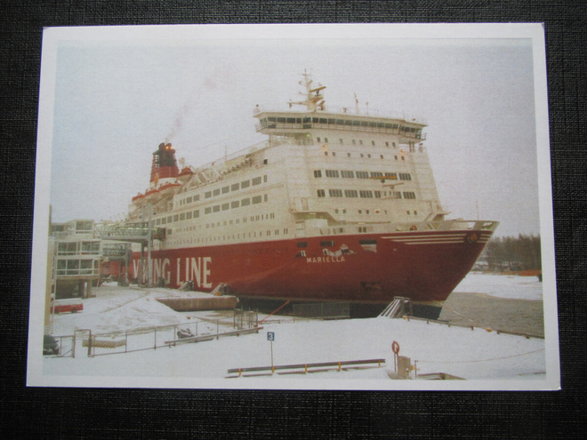 SS Mariella. Laivakortti
