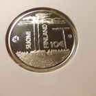 SUOMI, 10 euro 2013 F.E.Sillanpää , Hopea, Proof - pikkukuva 1
