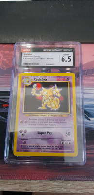 Pokemon kadabra lc collection cgc 6,5