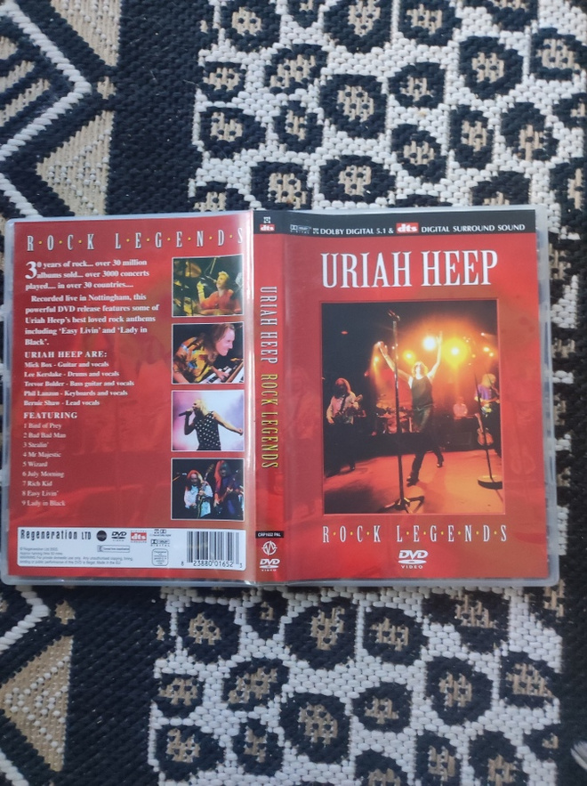 Uriah Heep Rock Legends