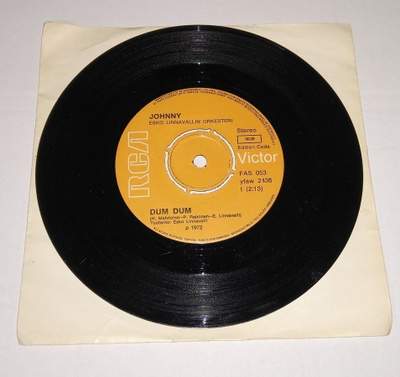 JOHNNY DUM DUM PIIRI PYÖRII SINGLE 7" FAS 053