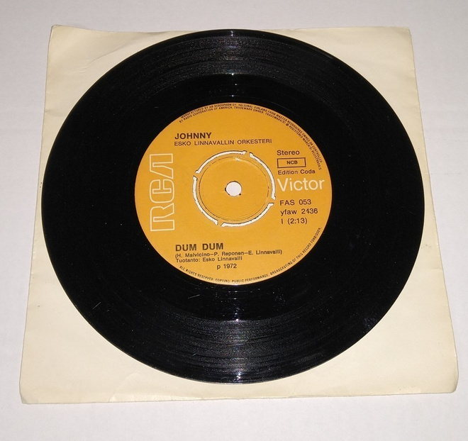 JOHNNY DUM DUM PIIRI PYÖRII SINGLE 7" FAS 053