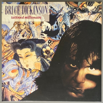 Bruce Dickinson: Tattooed Millionaire - LP ( uusi )