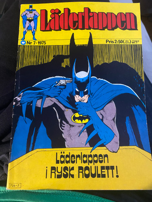 Läderlappen 7/1975 Frank Robbins - Batman
