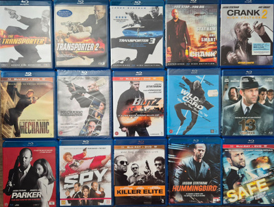 JASON STATHAM 15 KPL  -Blu-Ray