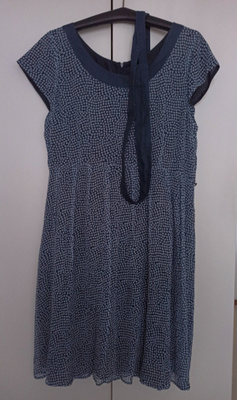 Ril`s mekko, koko 44; 100% silkki  ry 100/110cm