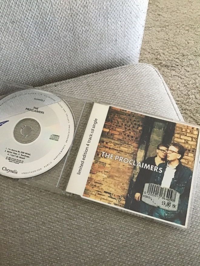 The Proclaimers / I’m gonna be (500 miles) 1988 CDS single