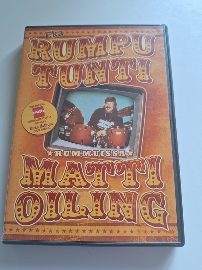 Eka Rumpu Tunti-Rummuissa Matti Oiling DVD