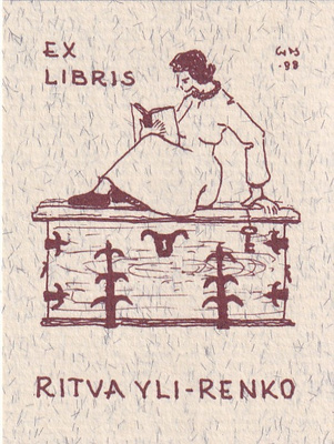 Ex Libris, Ritva Yli-Renko ,  b681