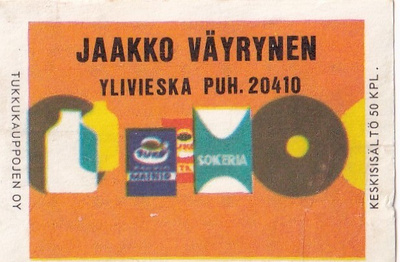 Ylivieska, Jaakko Väyrynen .b479
