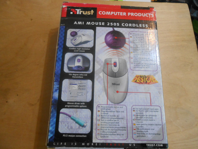 Trust Ami Mouse 250S Cordless -langaton hiiri. 