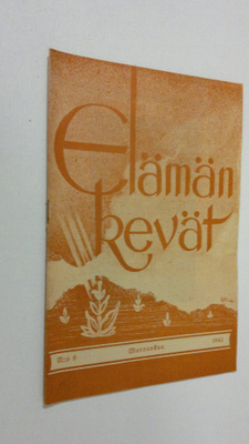 Elämän kevät N:o 9 marraskuu 1941