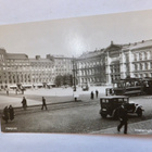 VANHA Postikortti Helsinki Raitiovaunu Auto Hietalahti 1930- - pikkukuva 1