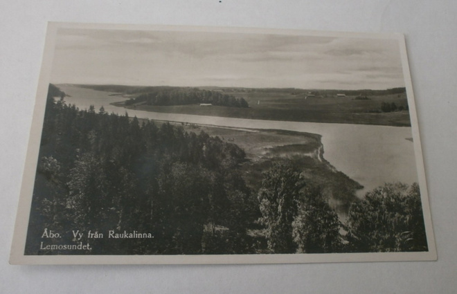 Turku, Rauhalinna, Lemosundet, mv valokuvapk, k.-k