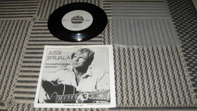 * Jussi Syrjälä – Päivänperhonen / Bozouki 7" single *