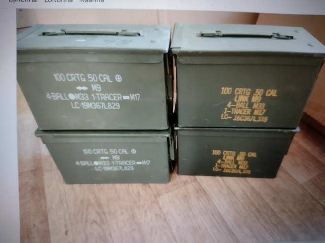 Patruuna/vyölaatikko 0.50 brow, US alkuperäinen
