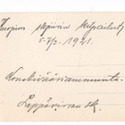 VANHA Valokuva Suojeluskunta Kuopio 1919 Postikorttikoko - pikkukuva 2