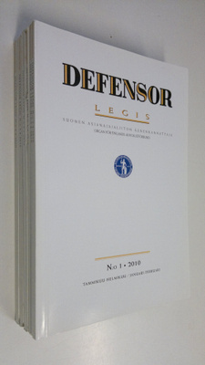 Defensor legis vuosikerta 2010 (6 lehteä)