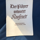 Der Fuhrer antwortet Roosevelt - pikkukuva 1