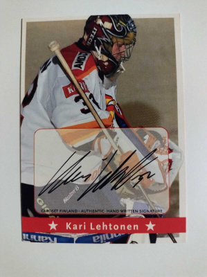 Kari Lehtonen Jokerit 2002-03 - Signatures Series 1