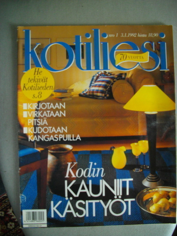 Kotiliesi Nro 1/1992 (11.11)