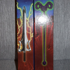 Masters of the universe Power sword & havoc staff - pikkukuva 1